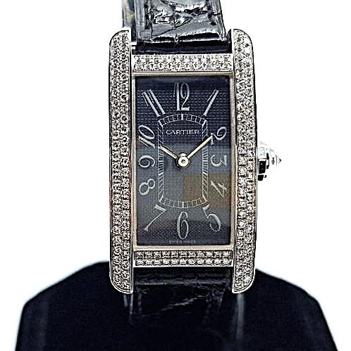 CARTIER da AMERICAN TANK 18Kժkεÿ